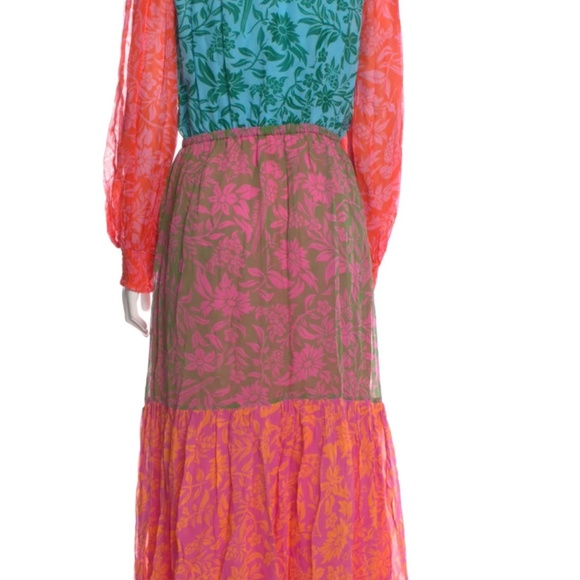 FARM RIO Paisley Print Long Dress - Picture 3 of 3